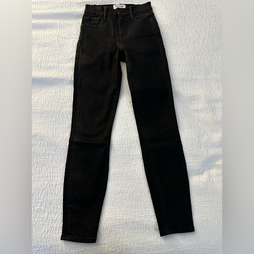 Frame Jeans Ali High Rise Cigarette fit. Size 23